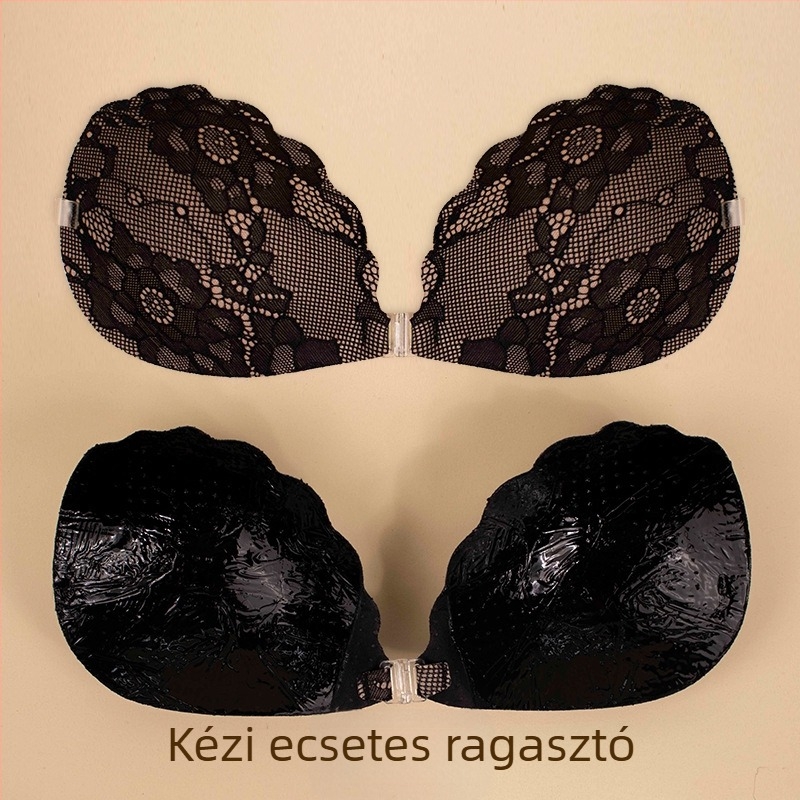 Shell Lace Chest Sticker – légáteresztő, láthatatlan, nyom nélkül összegyűjtő hatás, vékony csipke