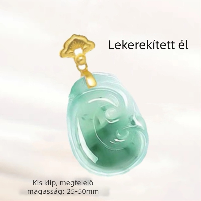 Ékszercsat - réz, elektroplatált felülettel, totem mintával, új kínai stílus