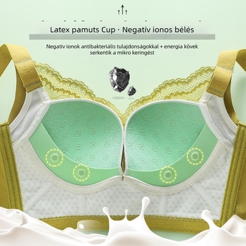 Női állítható formázó melltartó oldalsó melltámogatással és emelő hatással