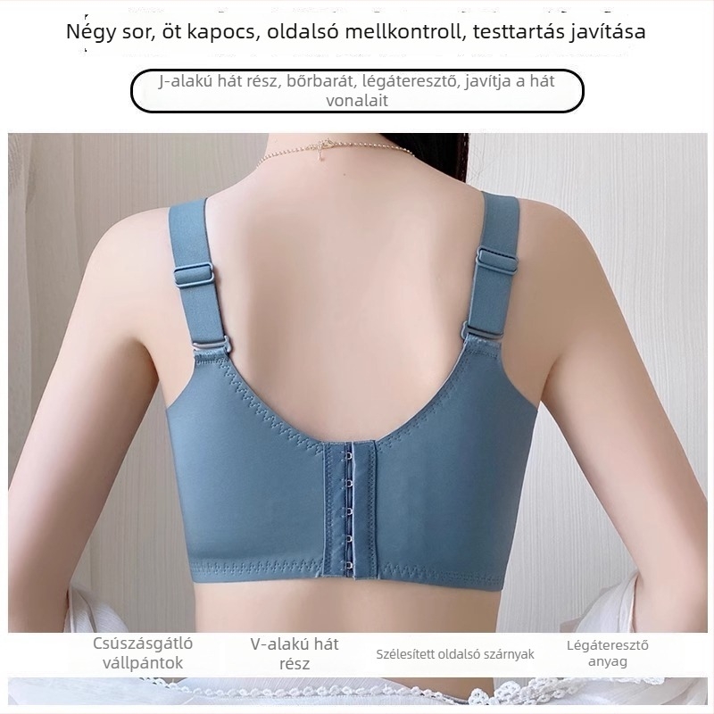 Csipkés push-up melltartó kis méretű keblekhez, állítható emelés és oldalsó formázás, lógás elleni védelem, kosár 3/4