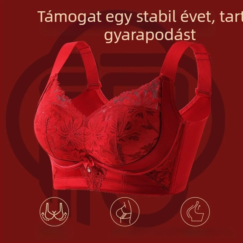 Légáteresztő csipészes push-up melltartó kis mellekhez, oldalsó támasztással, anti-lógás, kényelmes
