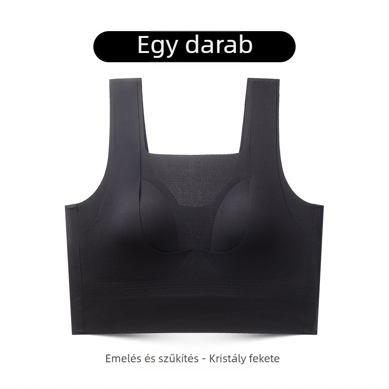 Vékony formázott kosaras melltartó, Rabbit Cup, Nylon anyag 90–95%, lélegző, láthatatlan, kényelmes, hátsó dizájn