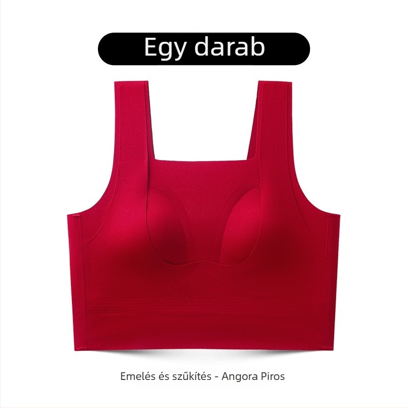 Vékony formázott kosaras melltartó, Rabbit Cup, Nylon anyag 90–95%, lélegző, láthatatlan, kényelmes, hátsó dizájn