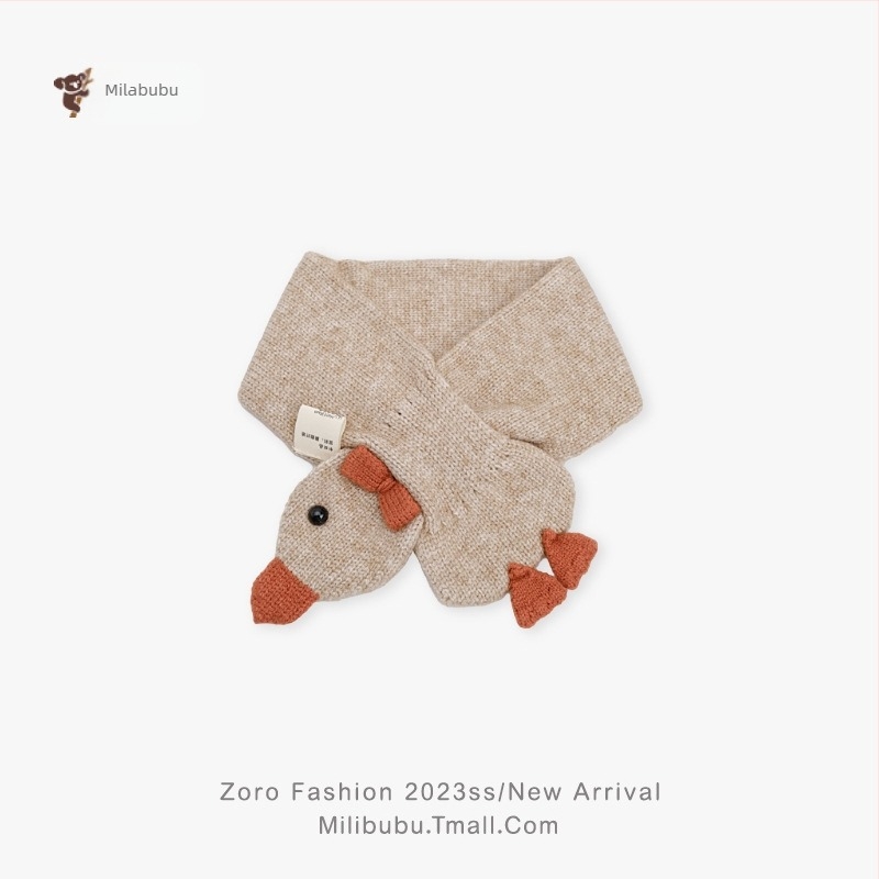 Uniszex sál, kevert anyag, téli szezon, japán-koreai aranyos stílus