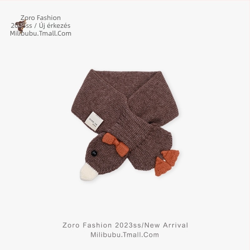 Uniszex sál, kevert anyag, téli szezon, japán-koreai aranyos stílus