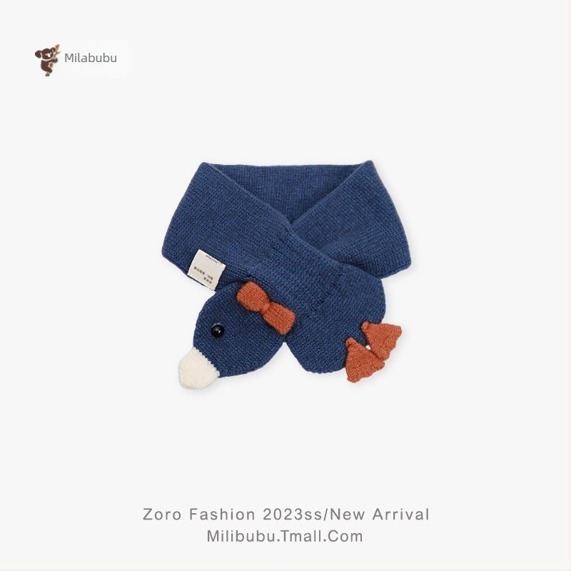 Uniszex sál, kevert anyag, téli szezon, japán-koreai aranyos stílus