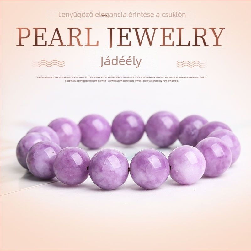 Aranyozott jáde karkötő, kézzel készített, uniszex, testreszabható, tanúsítvány nélkül