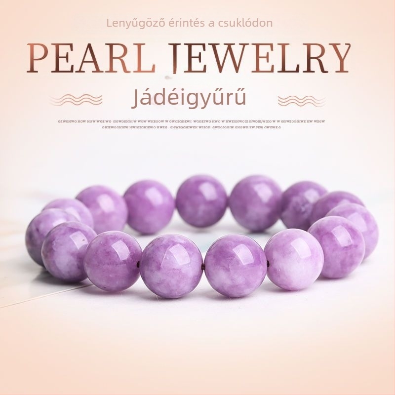 Aranyozott jáde karkötő, kézzel készített, uniszex, testreszabható, tanúsítvány nélkül