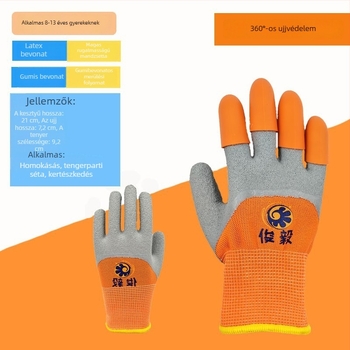 Antong gyermekvédő kesztyűk kertészkedéshez és szabadidős tevékenységekhez - lélegzőek, könnyűek, karcolásállóak