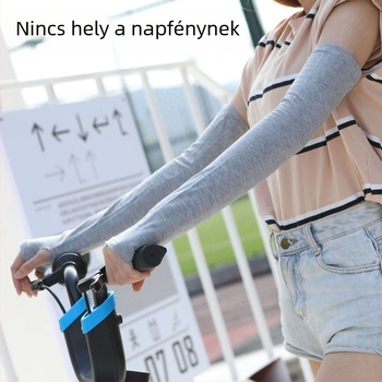 Napvédő karpántok, hosszú kivitelű, kerékpározáshoz, modal pamut