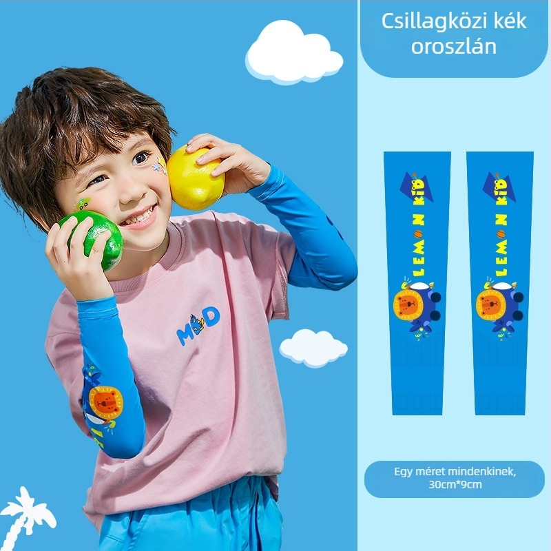 Lemon Baby gyerekeknek UV-védelmes ice silk karvédők nyárra