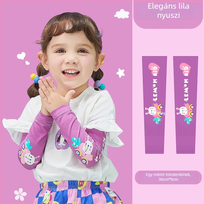 Lemon Baby gyerekeknek UV-védelmes ice silk karvédők nyárra