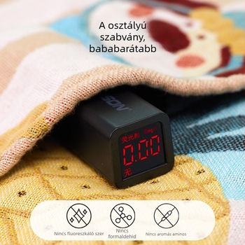 Négy rétegű géz babafej- és arc kendő, kiváló nedvszívó, szöszmentes, gyorsan száradó