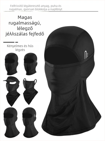 Uniszex kerékpáros maszk Ice Silk anyagból