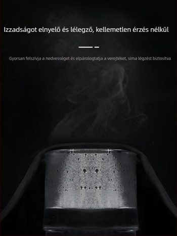 Uniszex kerékpáros maszk Ice Silk anyagból