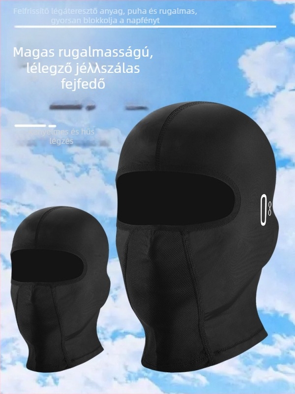 Uniszex kerékpáros maszk Ice Silk anyagból
