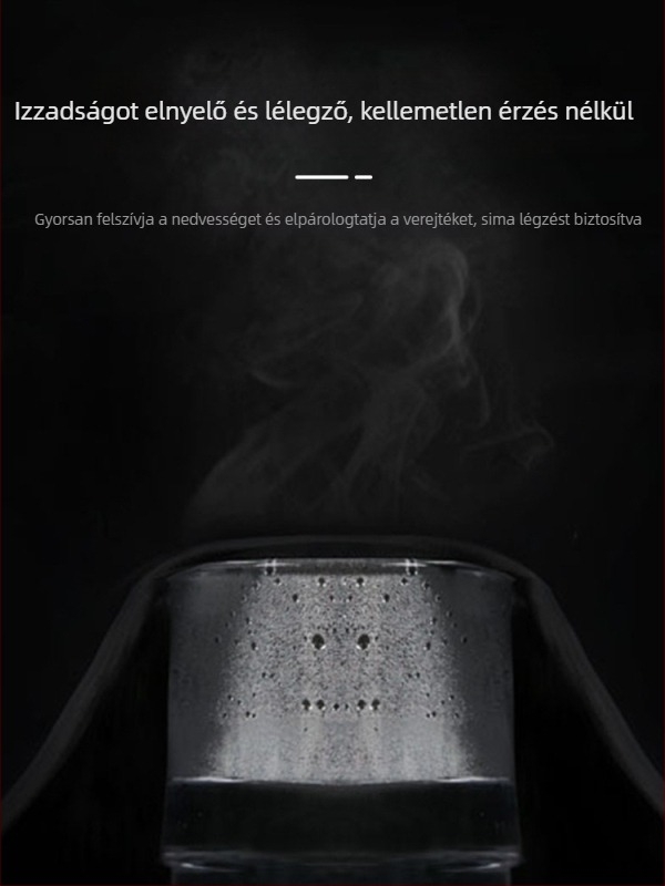 Uniszex kerékpáros maszk Ice Silk anyagból
