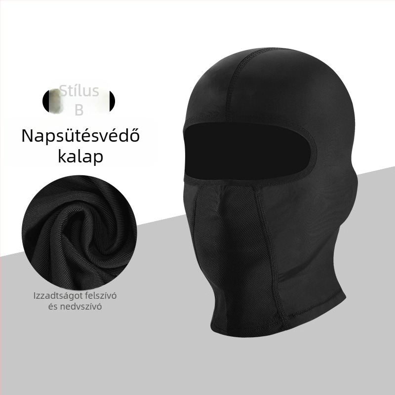 Uniszex kerékpáros maszk Ice Silk anyagból