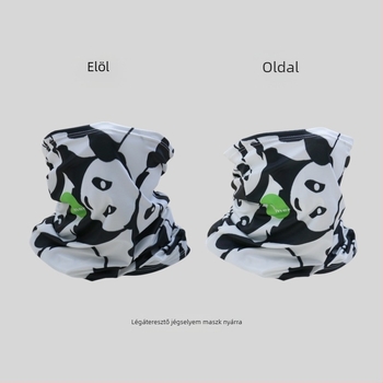 Ice Silk napvédő maszk és teljes arc-védő sál — poliészter szál, Pimando