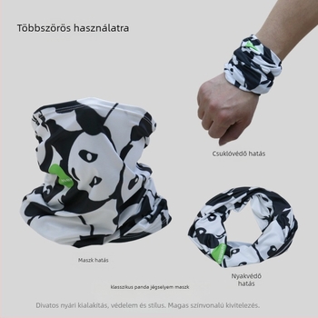 Ice Silk napvédő maszk és teljes arc-védő sál — poliészter szál, Pimando