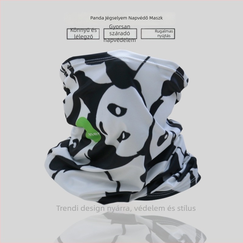 Ice Silk napvédő maszk és teljes arc-védő sál — poliészter szál, Pimando