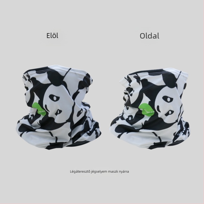 Ice Silk napvédő maszk és teljes arc-védő sál — poliészter szál, Pimando