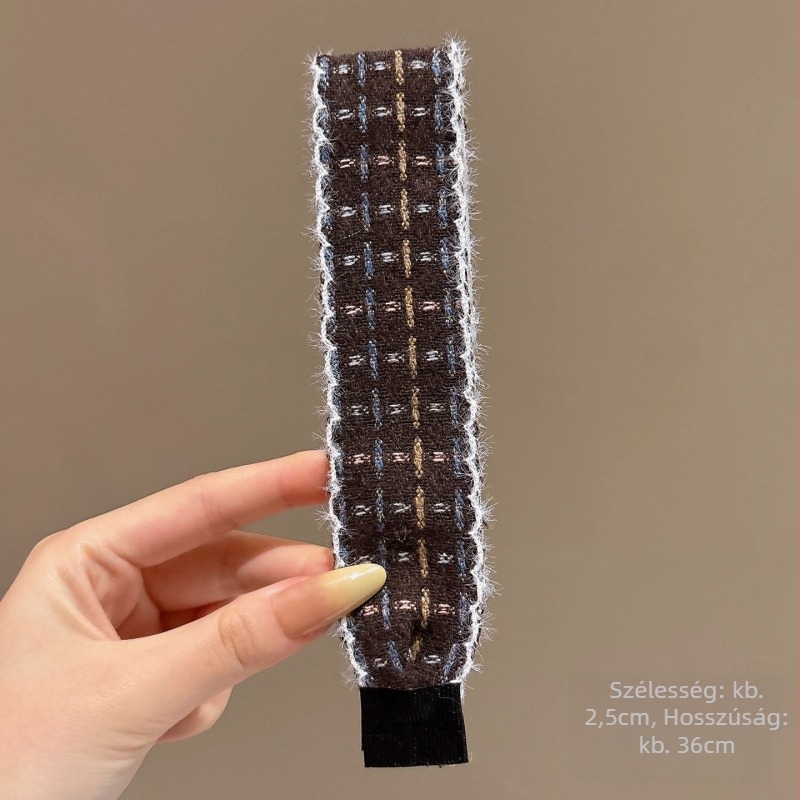 Hajpánt arctisztításhoz, nőies, szövött anyag, testreszabható