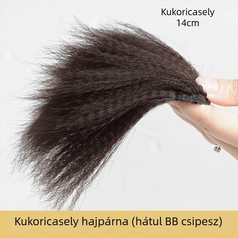 3X puha hajpárna nőknek, magas koronával, élethű gyökér párna, láthatatlan patch
