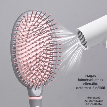 Új könnyed luxus antisztatikus masszírozó hajkefe légpárnával, nőknek és diákoknak, otthoni használatra