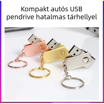 Autóba illő USB Flash Drive MP3 — Modell 411, kapacitás 128 millió, MP3 lejátszás