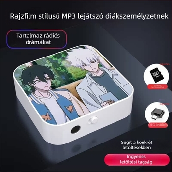 Bluetooth MP3-lejátszó diákoknak – hordozható eszköz zenehallgatásra és angol hallgatásra, középiskolásoknak
