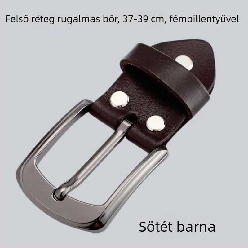Ötvözet övcsat PIN-nal férfiaknak – öv és nadrág kiegészítő