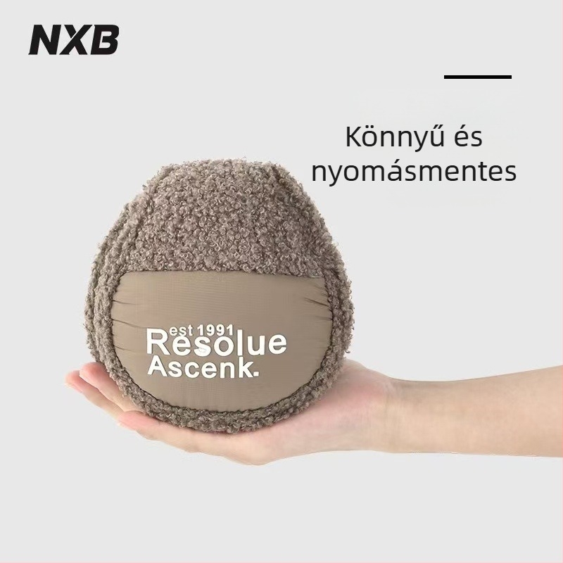 Férfi téli fülvédő, fleece-béléssel, vastag, összecsukható, kültéri kerékpározáshoz