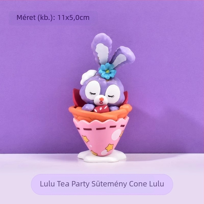 DIY kiegészítők – Little Lulu Tea Party baba, epoxigyanta kézműves készlet, műanyag/gyanta, 2024 tavasz
