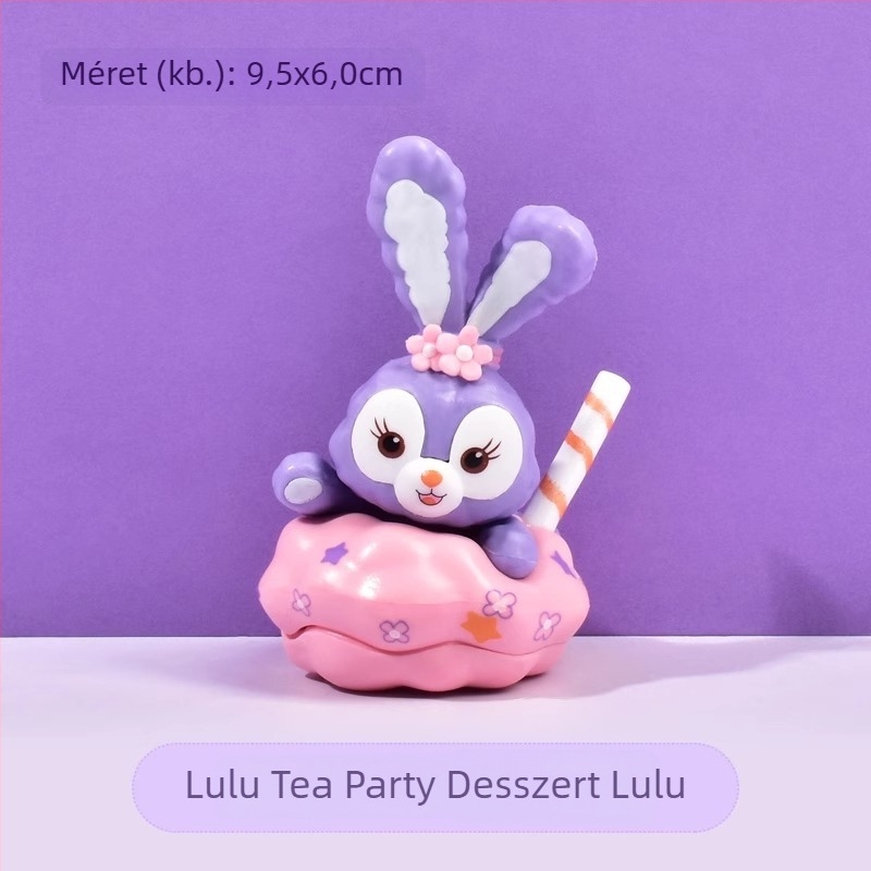 DIY kiegészítők – Little Lulu Tea Party baba, epoxigyanta kézműves készlet, műanyag/gyanta, 2024 tavasz