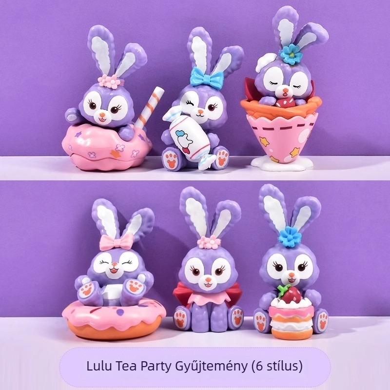 DIY kiegészítők – Little Lulu Tea Party baba, epoxigyanta kézműves készlet, műanyag/gyanta, 2024 tavasz