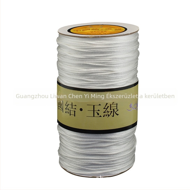 Nylon huzal kínai csomózáshoz, Yi Ming márka, alacsony hőmérsékletű hengervarrás festés, természetes stílus, 2021 tavasz
