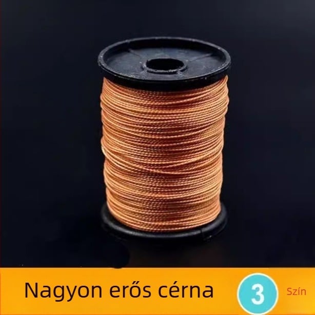 Cipőjavító cérna, vastag nejlon cérna cipőkhez, cipővarrás cérna, aranyos stílus