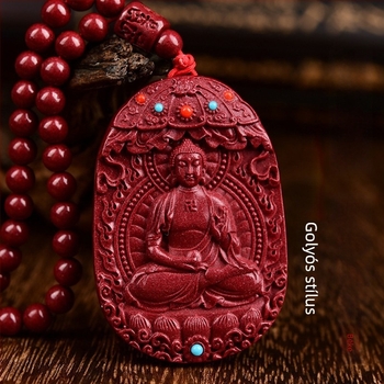 Amitábha Buddha medál a Tigris évére – uniszex nyaklánc