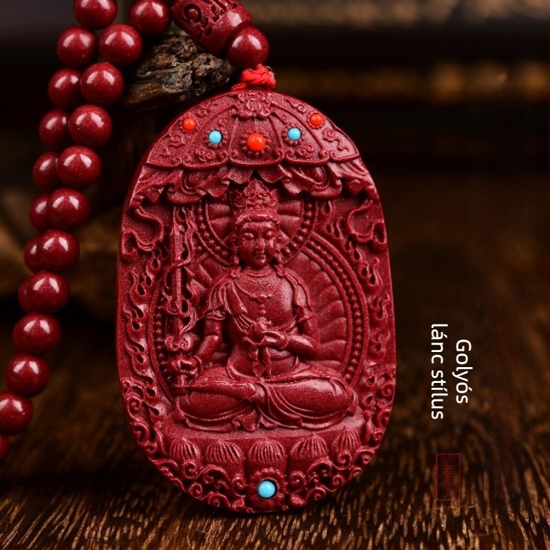 Amitábha Buddha medál a Tigris évére – uniszex nyaklánc