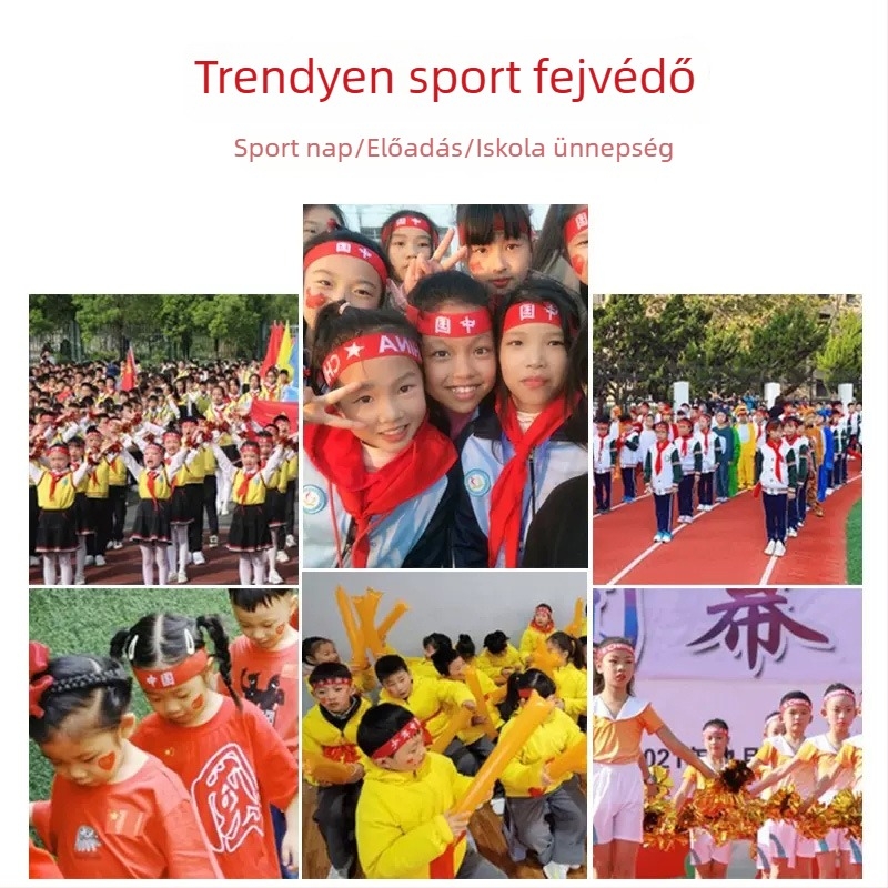 Gyermekeknek szóló etnikus stílusú fejpánt, anyag: Egyéb, gyártási szám 008, 2023 tavasz.
