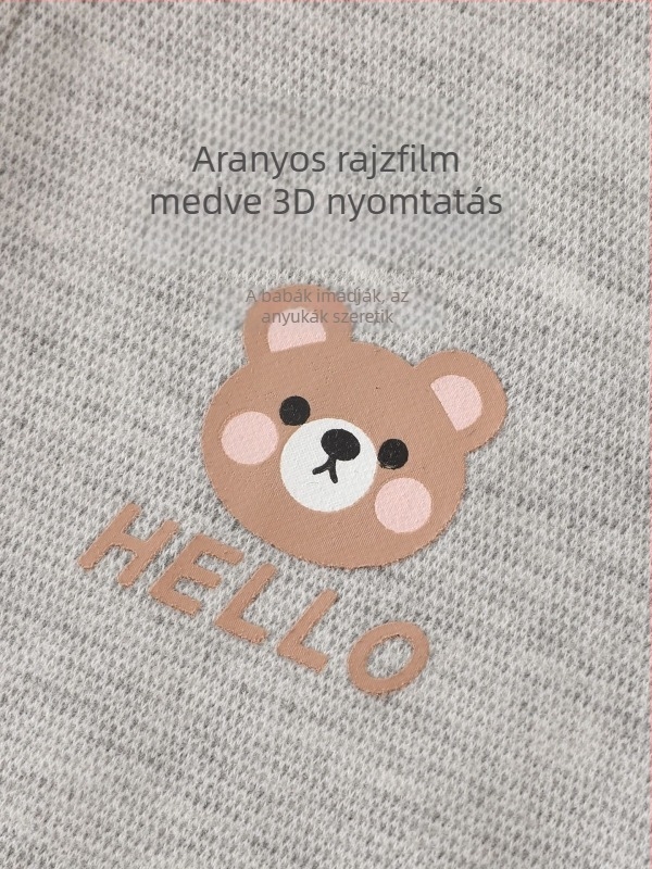 Baba overál fleece-beléssel és vastag anyaggal, hosszú ujjú, elöl záródó, újszülötteknek 0–12 hónap