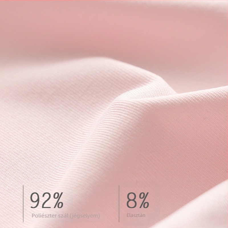 Női varrat nélküli ice silk felső, vékony nyári ujjatlan top, sokoldalú alapdarab, lélegző és modern