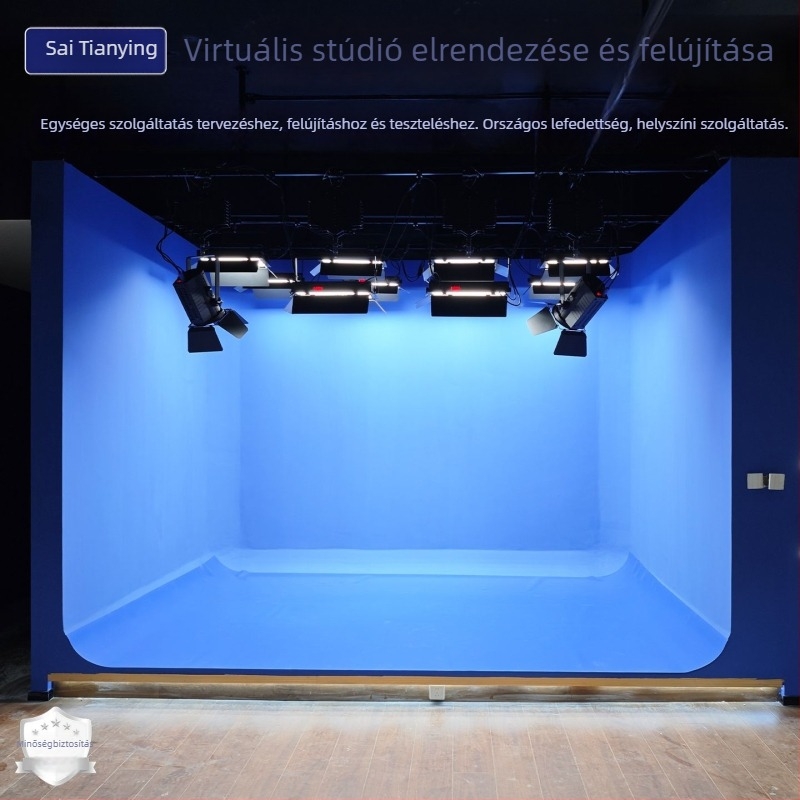 Skyhawk Custom-made Kisméretű fotóstúdió HD-képernyővel és gyártási területtel 15–45 m²