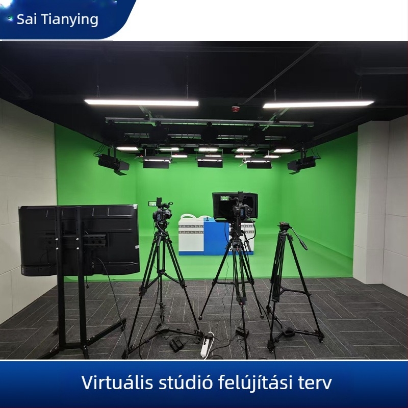 Skyhawk Custom-made Kisméretű fotóstúdió HD-képernyővel és gyártási területtel 15–45 m²