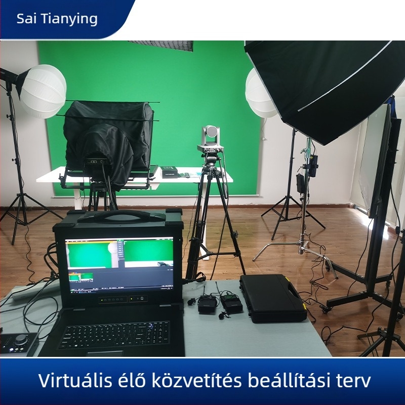 Skyhawk Custom-made Kisméretű fotóstúdió HD-képernyővel és gyártási területtel 15–45 m²