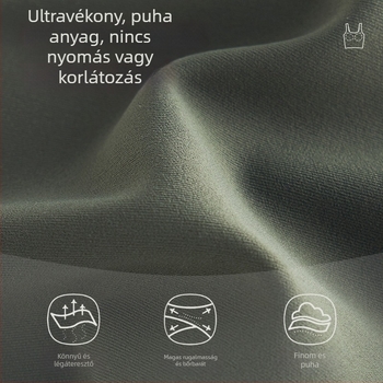 Hatsune Női top vékony pántokkal, melltartóbetéttel a tavasz-nyári szezonra, magas rugalmasság, karcsúsított fazon, szép hátsó