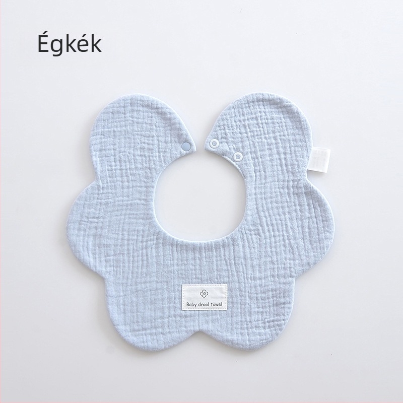 Újszülött babaketes 100% pamutból, anti-hányás, egyszerű szövés, puha nyálkendő