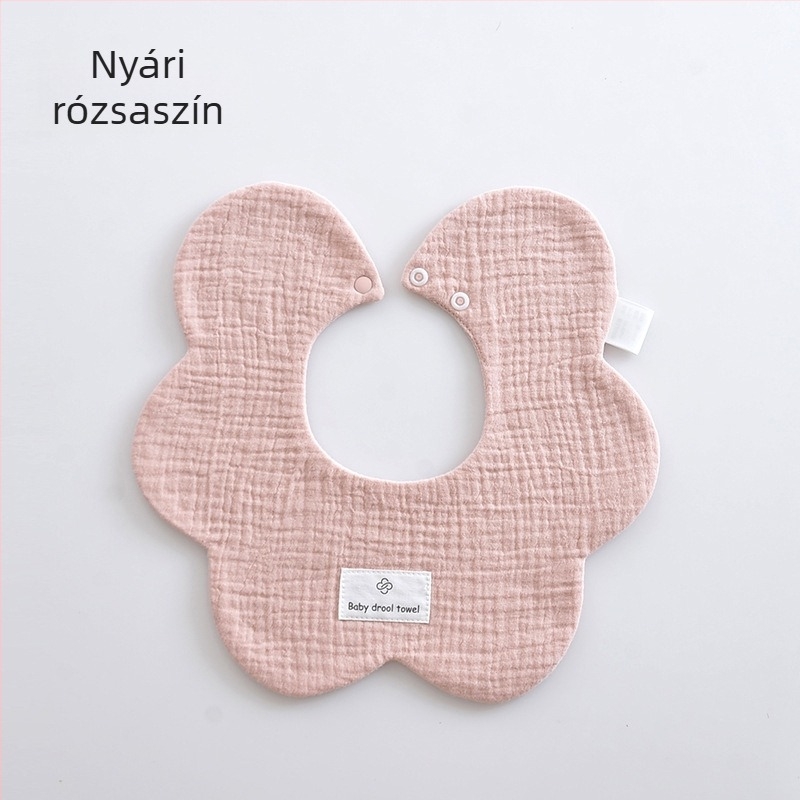 Újszülött babaketes 100% pamutból, anti-hányás, egyszerű szövés, puha nyálkendő