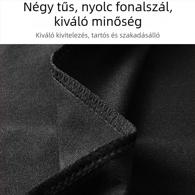 Férfi fleece-béléssel rendelkező alapréteg szett síeléshez és kültéri edzésekhez, gyorsan száradó